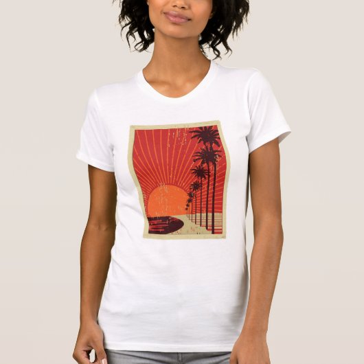 Palme-Reihe T-Shirt (Vorderseite)