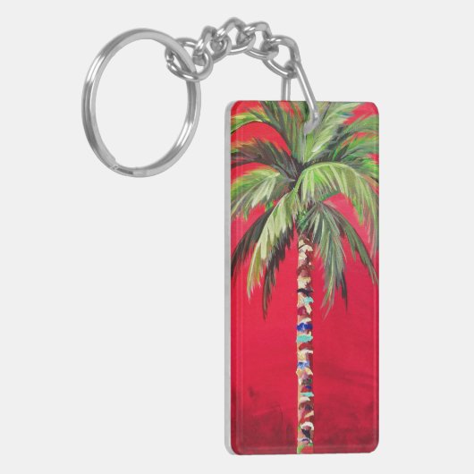Palme-Schlüsselanhänger Schlüsselanhänger (Vorderseite links)