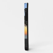 Palme-Silhouette-Ozean-Sonnenuntergang iPhone 5 Case-Mate iPhone Hülle (Hinten/Links)