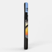 Palme-Silhouette-Ozean-Sonnenuntergang iPhone 5 Case-Mate iPhone Hülle (Hinten/Rechts)