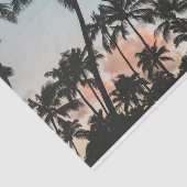 Palme-Silhouetten Seidenpapier (Ausschnitt)
