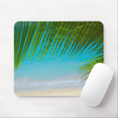 Palme-Strand Mousepad (Mit Mouse)