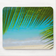 Palme-Strand Mousepad