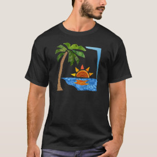 Palme, Sun u. Meer T-Shirt