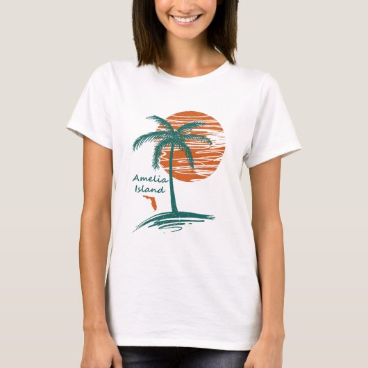 Palme T-Shirt (Vorderseite)