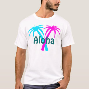 Palme-T - Shirt Hawaiis tropischer