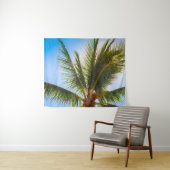 Palme-Tapisserie Wandteppich (Beispiel (Horizontal))