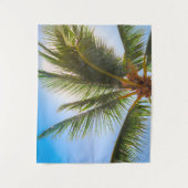 Palme-Tapisserie Wandteppich (Vorderseite)