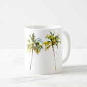 Palme-Tasse Kaffeetasse (VorderseiteRechts)
