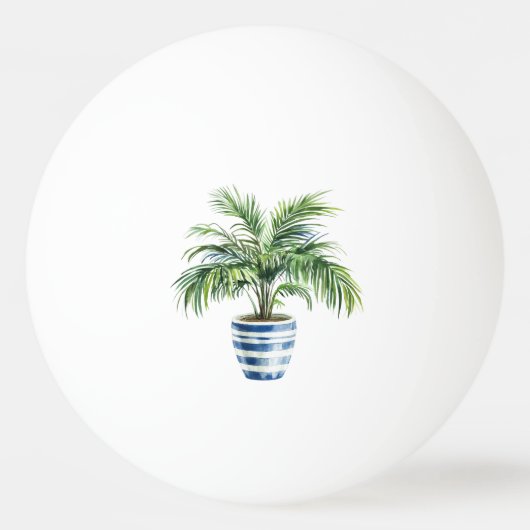 Palme Tischtennisball (Vorderseite)