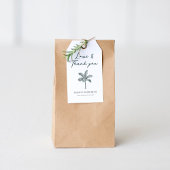 Palme Tree Bachelorette Geschenkanhänger