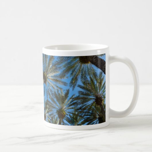 Palme Trees Umbrella Coffee Tasse (Rechts)