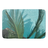Palme über dem Wasser Badematte (Vorderseite)