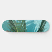 Palme über dem Wasser Skateboard (Horizontal)