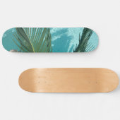 Palme über dem Wasser Skateboard (Horizontal)