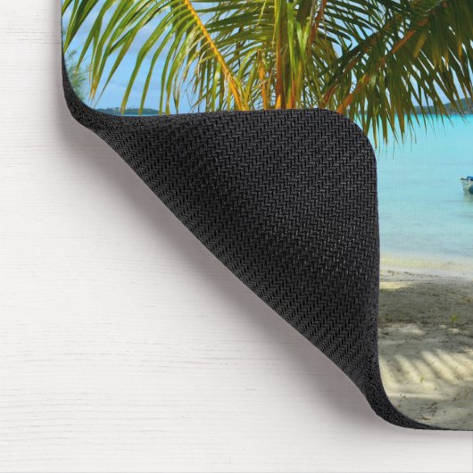 Palme und overwater Erholungsort mousepad (Ecke)
