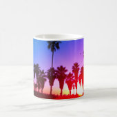 Palme-Venedig-Strand Kaffeetasse (Mittel)