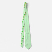 Palme verziert für Weihnachten Krawatte (Rückseite)