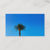 Palme Visitenkarte (Rückseite)
