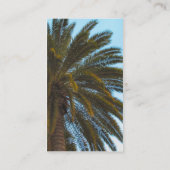 Palme Visitenkarte (Rückseite)