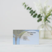 Palme Visitenkarte (Stehend Vorderseite)