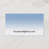 Palme Visitenkarte (Rückseite)