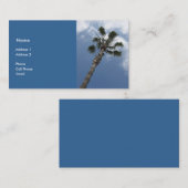 Palme Visitenkarte (Vorne/Hinten)