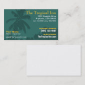 Palme-Visitenkarte Visitenkarte (Vorne/Hinten)