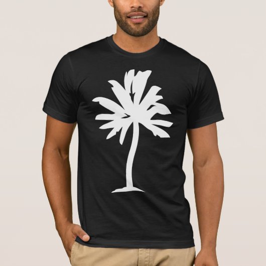 Palme - White T-Shirt (Vorderseite)