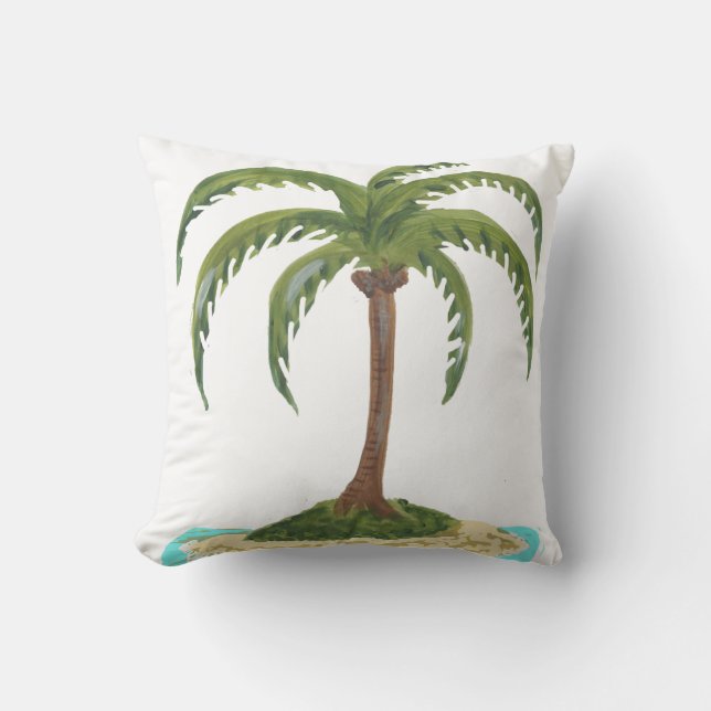 Palmekissen Kissen (Vorderseite)