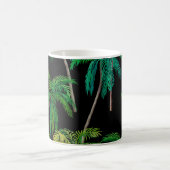 Palmen: Acrylsommer-Muster. Kaffeetasse (Mittel)