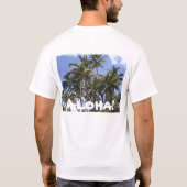 Palmen Aloha T-Shirt (Rückseite)