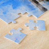 Palmen am blauen Himmel - Puzzle (Seite)