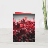 Palmen am Feuer (Rückseite)