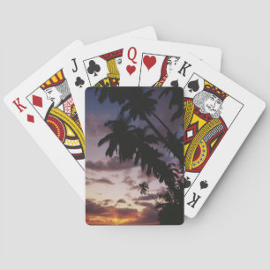 Palmen am Meer Spielkarten