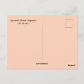 Palmen am Negombo Beach Sri Lanka Postkarte (Rückseite)