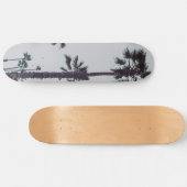 Palmen am Ozean Skateboard (Horizontal)