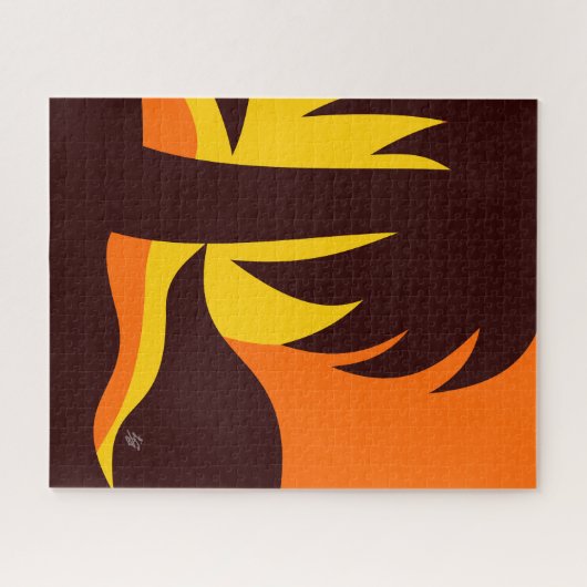 Palmen am Strand mit sonniger Landschaft Puzzle (Horizontal)