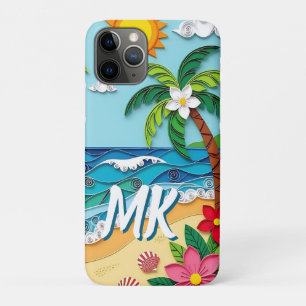 Palmen am Strand Personalisiert Case-Mate iPhone Hülle