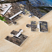 Palmen am Strand von Hideaways Puzzle (Seite)