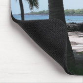 Palmen-Ansicht Mousepad (Ecke)