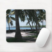 Palmen-Ansicht Mousepad (Mit Mouse)