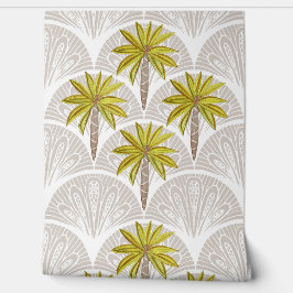 Palmen auf dem Sand der tropischen Inseln Tapete