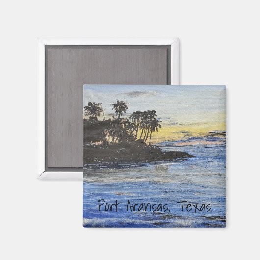 Palmen auf der Halbinsel Magnet (Vorderseite/Rückseite)