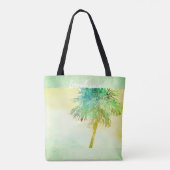 Palmen aus personalisierten tropischen Tasche (Rückseite)