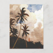 Palmen, Bahamas Postkarte (Vorderseite)