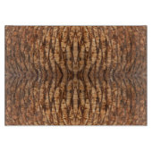 Palmen-Baumrinde-Schneidebrett Schneidebrett (Vorderseite)