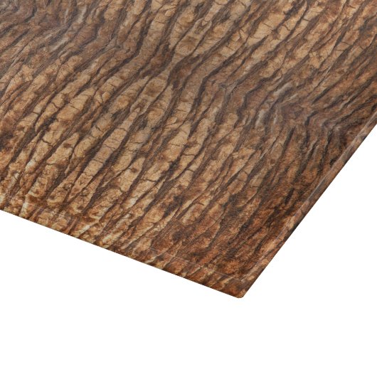 Palmen-Baumrinde-Schneidebrett Schneidebrett (Ecke)