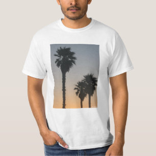 Palmen bei Sonnenuntergang T-Shirt