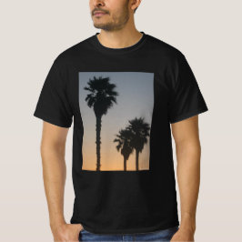 Palmen bei Sonnenuntergang T-Shirt